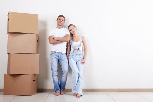 Professional movers handling furniture in Fitzroy