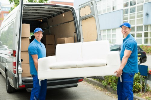 Professional movers assisting with a move in Alfords Point