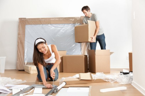 Professional movers assisting with packing in Lilydale