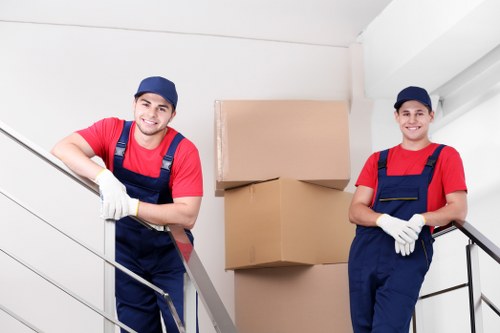 Professional movers handling furniture in Oakleigh