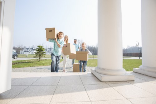 Sam Movers team preparing for a relocation