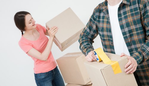 Professional movers assisting with a relocation in Stafford