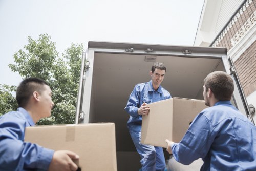 Local movers in Croydon Hills handling furniture with care