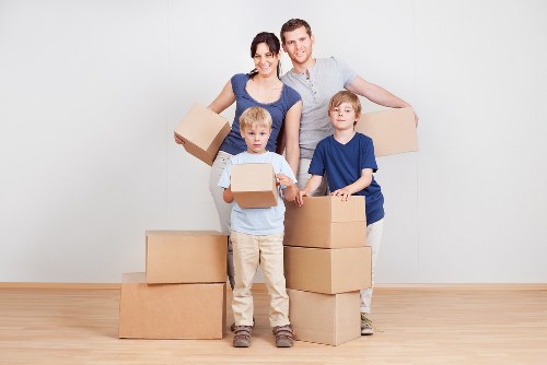 Sam Movers team handling furniture pick-up