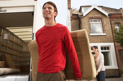 Team of Carindale movers efficiently loading a truck