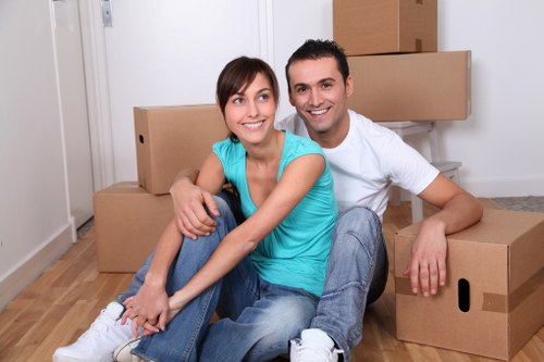 Experienced movers from Sam Movers at work