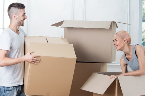 Efficient loading of items onto a moving truck in Croydon Hills